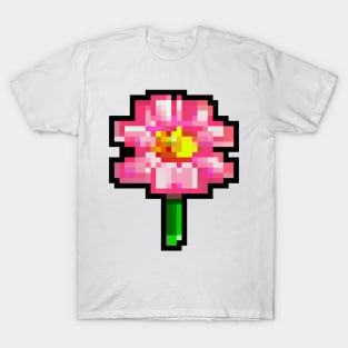 Pretty in Pink: A Pink Floral Masterpiece T-Shirt